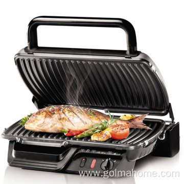 Indoor Korea Electric Grill With Hot Pot Smokeless BBQ Griddle grill Electric